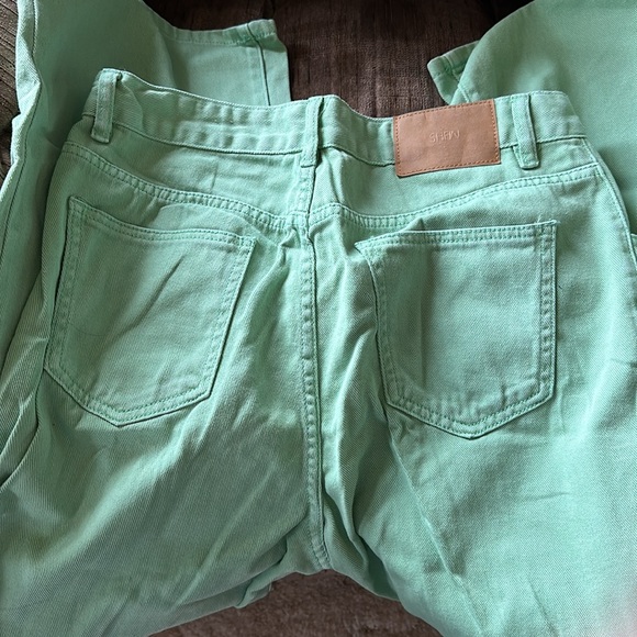 SHEIN W31 Green Flare Jeans. - Picture 6 of 6